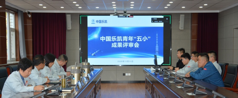 激揚(yáng)青春智造力！中國(guó)樂(lè)凱團(tuán)委召開(kāi)青年&ldquo;五小&rdquo;成果評(píng)審會(huì)